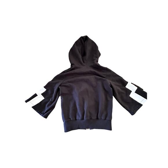 L.A.M.B. by Gwen Stefani Women's Black White Zeppelin 08 Hoodie Jacket Medium - Picture 9 of 9